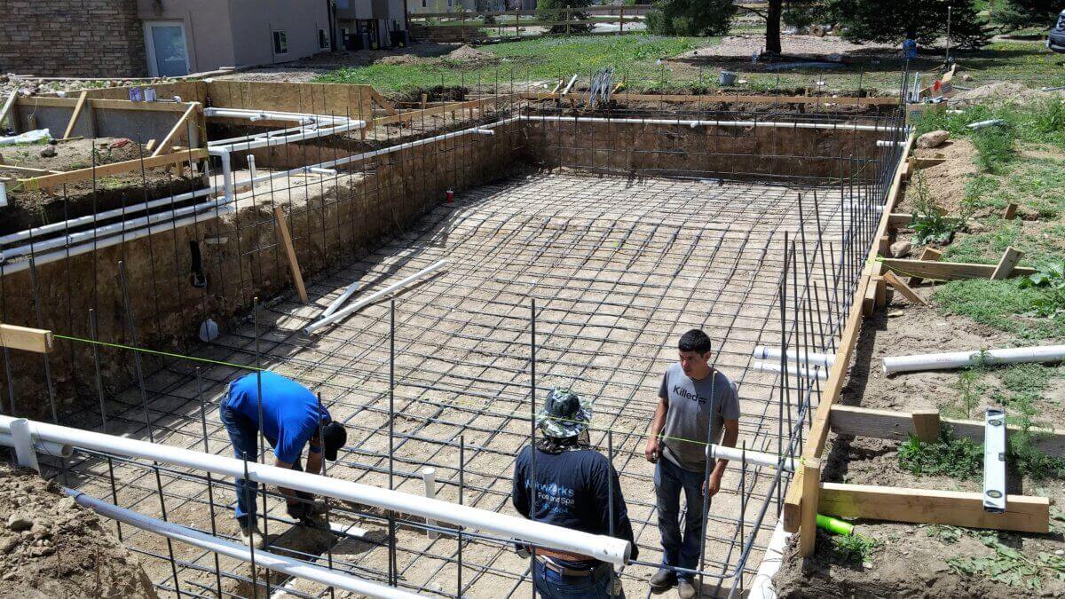 pouring concrete denver pools | Wetworks Pool and Spa
